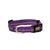 COLLAR NYLON PURPLE MD 1- Reflective safety stripe is woven-in for added visibility <br />2- Durable anodized aluminum dee for easy leash attachment <br />3- Quick-release buckle for easy on and off <br />4- Medium 3/4" x 13" - 19"