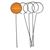 WIRE CLAY TARGET HOLDERS 5 PACK