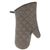 QUILTED OVEN MITT - SOLD COLOUR.  GREY COLOURING.