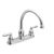 Caldwell Chrome Two-Handle High-Arc Kitchen Faucet