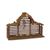 WOOD NATIVITY STABLE24IN H LG