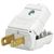 Easy Grip PLUG 2 WIRE 15A-125V, IN WHITE