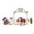 Schleich Hannah's Guest Horses with Ruby the Dog Toy Playset