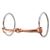 Weaver Leather Professional Ring Snaffle Bit, 5" Copper Mouth
