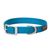 COLLAR NYLON BLUE 5/8X13 1- Collars are constructed from durable single-ply nylon <br />2- Box stitched at stress points for added strength <br />3- Heat-sealed buckle holes for durability <br />4- Anodized aluminum dee and aluminum-plated buckle