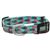 COLLAR NYLON HONEYCOMB MD 1- Single-ply nylon webbing dog collar with woven-in patterns <br />2- Adjustable Sp-n-Go design <br />3- Anodized aluminum dee <br />4- Medium 3/4" x 13" - 19"