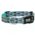 COLLAR NYLON HONEYCOMB LG 1- Single-ply nylon webbing dog collar with woven-in patterns <br />2- Adjustable Sp-n-Go design <br />3- Anodized aluminum dee <br />4- Large 1" x 17" - 25"