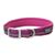 COLLAR NYLON PURPLE 1X19 1- Woven-in reflective safety stripe for visibility <br />2- Rugged nylon construction <br />3- Doubled and stitched for durability <br />4- Neoprene lining for extra cushion and comfort