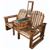 Bench Wooden with cooler