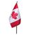 FLAG CANADA STICK 5"X10"