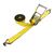 2" X 27' - 10,000 LB SELF TENSIONING RATCHETING TIE DOWN WITH J HOOKS