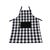 100% COTTON APRON.  ADJUSTABLE STRAPS TO FIT THE B