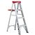 4' ALUMINUM STEP LADDER| TYPE 3| 200 LB LIMIT WITH PAIL TRAY