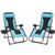 PATIO PREMIER 2PK PADDED GRAVITY CHAIRS WITH FOOT