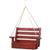 Songbird Essentials Red Porch Swing Bird Feeder