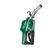 Fill-Rite 1" Automatic Nozzle with Hook, Green Body, 5-25 GPM, End of Delivery Hose