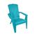 Deluxe Adirondack Chair, Teal