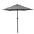 7.5Ft Steel Market Umbrella - Grey