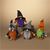 10"H Plush Halloween Gnome Figure