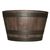 25" Resin Whiskey Barrel Planter