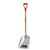SHOW SHOVEL 11.7 IN ALUMINUM BLADE WITH SQUARE COR